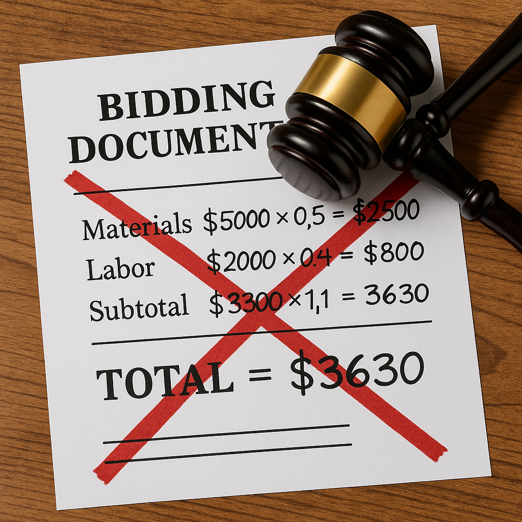 מהי “הצעה תכסיסנית” ואיך ועדות מכרזים אמורות לזהות אותה?